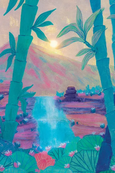 Zen Garden Canvas Wall Art by Viviana Gonzalez iCanvas