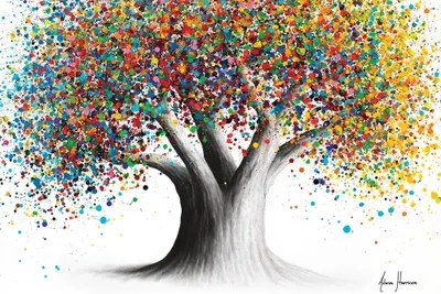 Tree Of Hope Canvas Artwork by Ashvin Harrison iCanvas