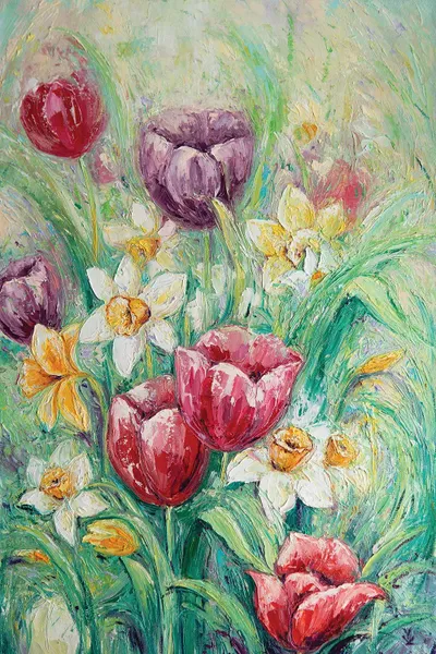 Spring Flowers Canvas Art by Vlada Koval iCanvas