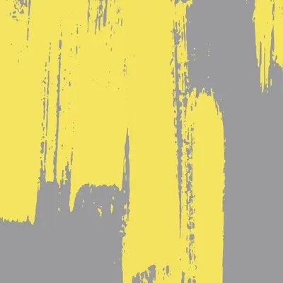 Yellow And Grey Canvas Art by Alexandre Venancio iCanvas