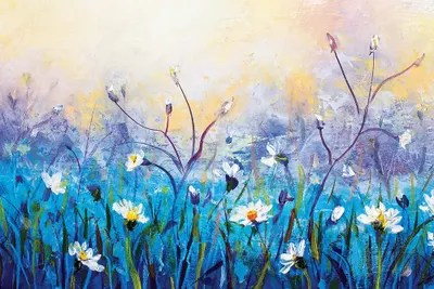 Wildflowers From Dream Canvas Wall Art by Valery Rybakow iCanvas