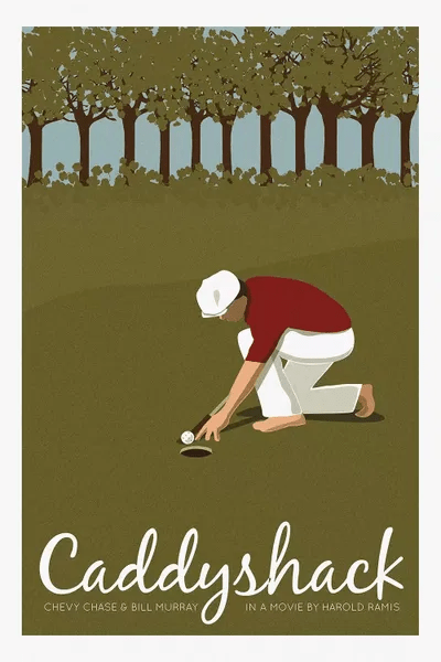 Caddyshack Art Print by Claudia Varosio iCanvas
