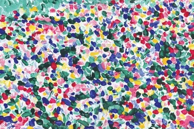 Spring Flower Bed Canvas Print by Vitali Komarov iCanvas