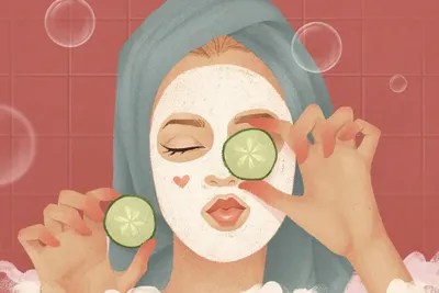 In The Bathroom Canvas Wall Art by Valeriya Simantovskaya iCanvas