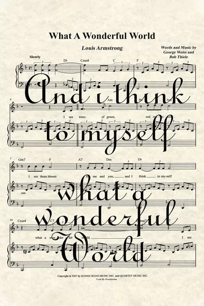 Wonderful World Lyrics