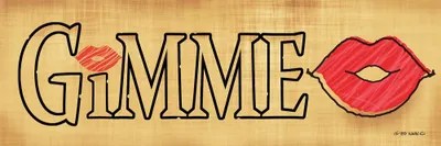 Gimme Kiss Canvas Print by Ed Wargo iCanvas