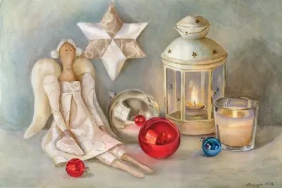 For Christmas Canvas Wall Art by Yulia Krasnov iCanvas