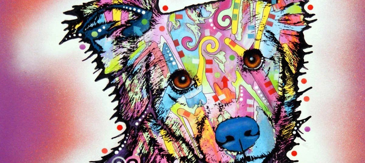 Border Collie Art Canvas Prints & Wall Art iCanvas