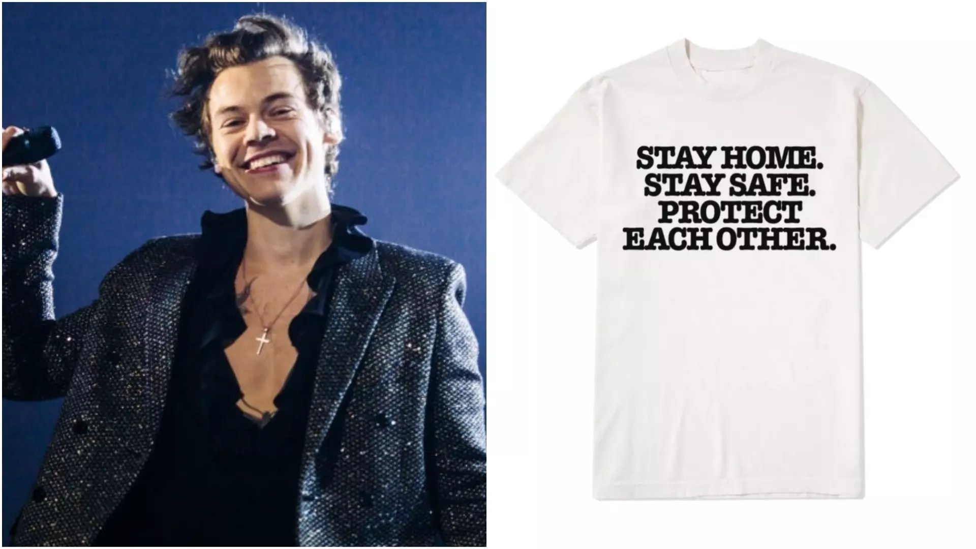 Harry Styles To Donate New Merch Proceeds to COVID19 Relief iHeart