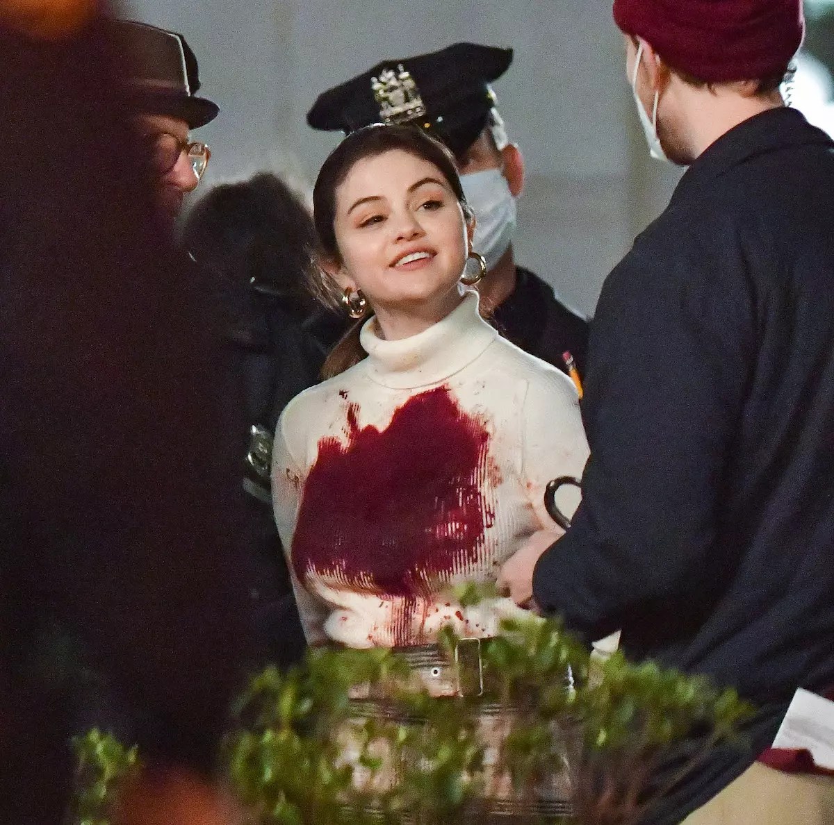 Selena Gomez Appears Distressed, Bloodstained In Gory Scene For TV
