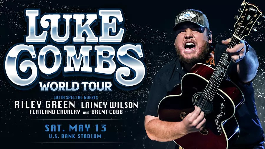 Luke Combs at US Bank Stadium