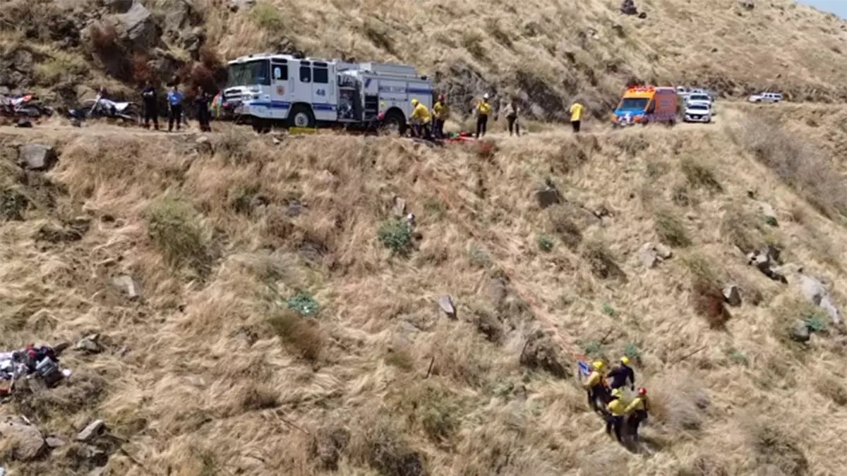 Driver Survives 100Foot Fall, Rescued After 5 Days At Bottom Of Ravine