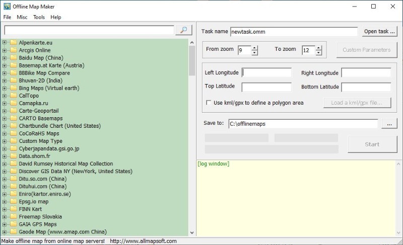 AllMapSoft Offline Map Maker 8.389