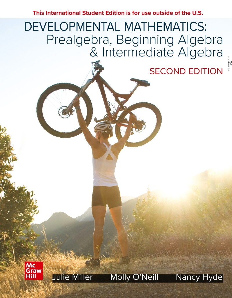 Developmental Mathematics Prealgebra Beginning Algebra & Intermediate Algebra 2nd Edition True PDF (Julie Miller) Developmental Mathematics Prealgebra Beginning Algebra & Intermediate Algebra 2nd Edition True PDF (Julie Miller)