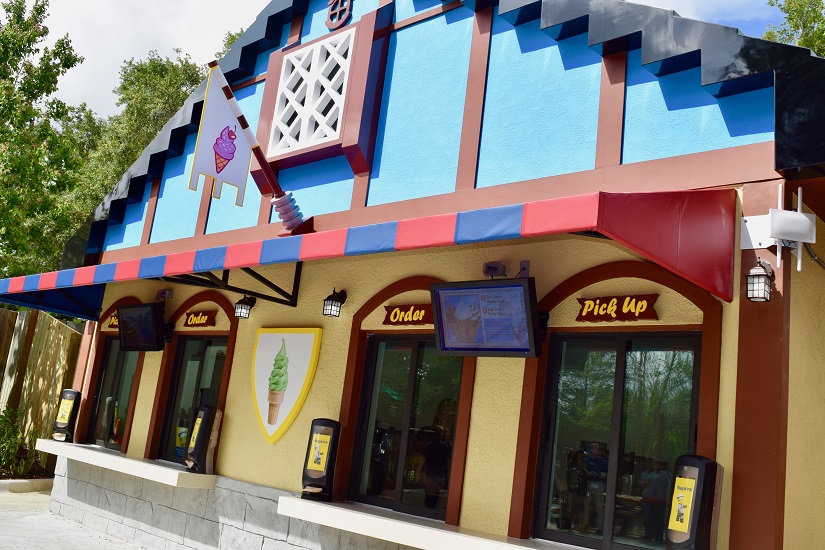New "Kingdom Cones" Ice Cream Shop Opens at LEGOLAND Orlando Theme