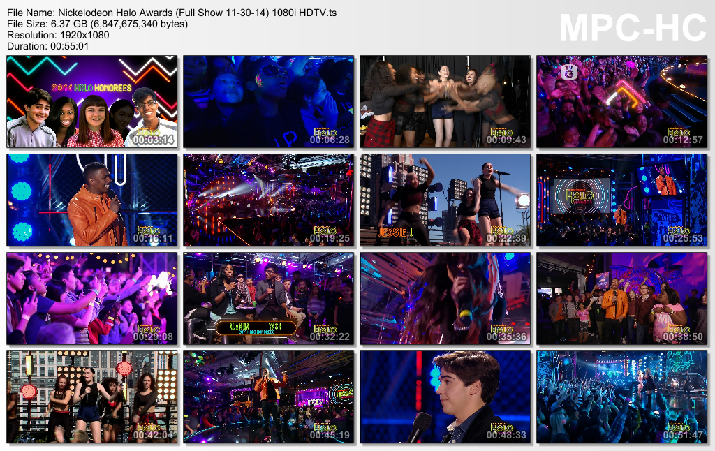 Nickelodeon Halo Awards (Full Show 113014) 1080i HDTV ShareMania.US