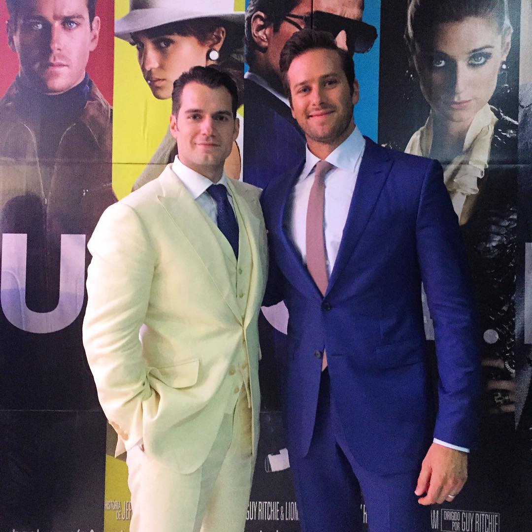 Henry Cavill & Armie Hammer Wrap Up Press Tour for The Man From U.N.C.L