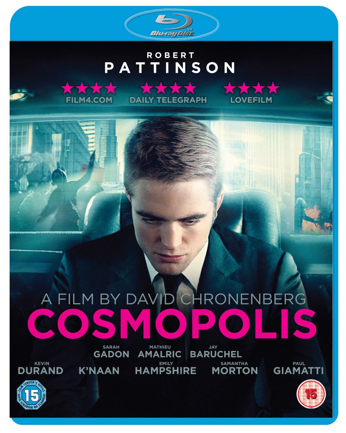 Robert Pattinson Australia » Blog Archive » Cosmopolis UK Bluray & DVD