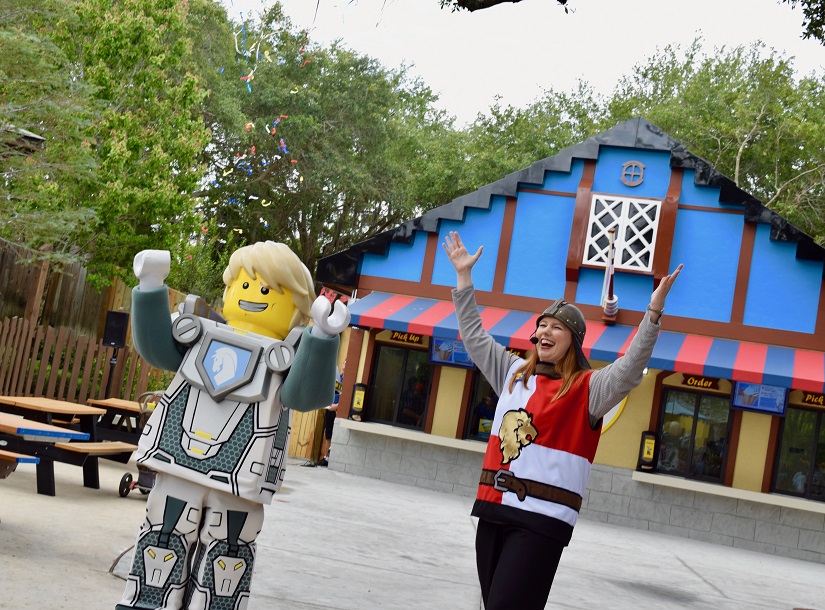 New "Kingdom Cones" Ice Cream Shop Opens at LEGOLAND Orlando Theme