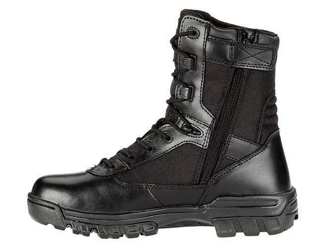 Bates® Black 8'' Tactical Police Duty Military Boot with Zipper E02261