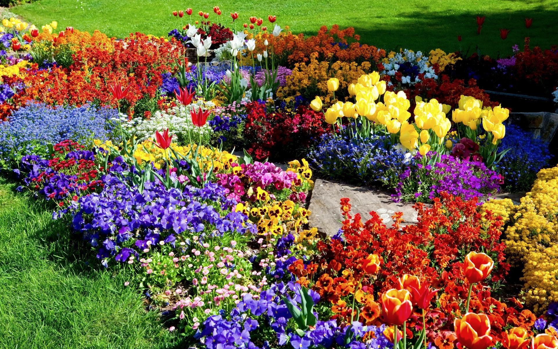 Flower Garden Template