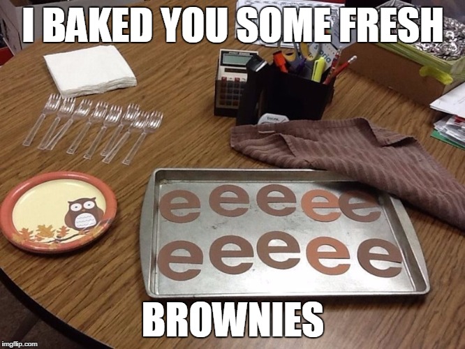 Image tagged in brownies Imgflip
