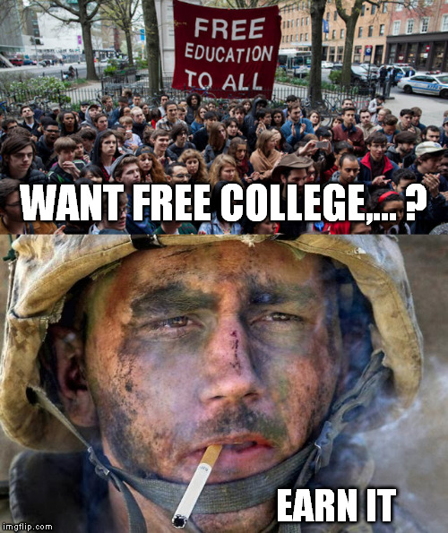 our vets earned it Imgflip