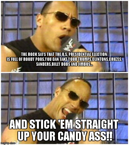 The Rock It Doesn't Matter Meme Imgflip