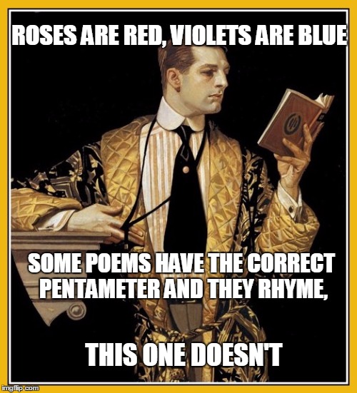 NonConformist Poet Imgflip