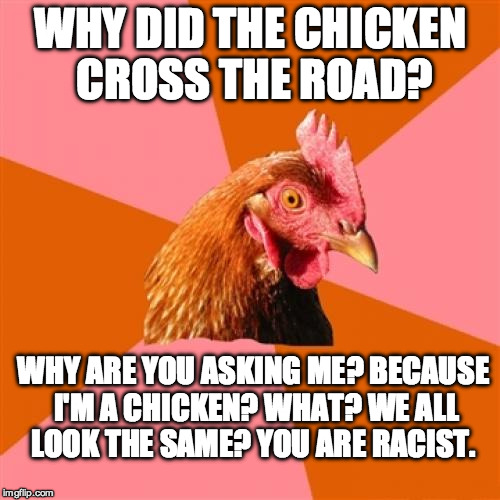 Anti Joke Chicken Meme Imgflip