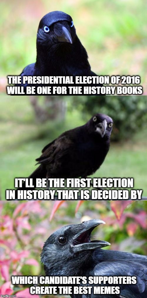 bad pun crow Imgflip