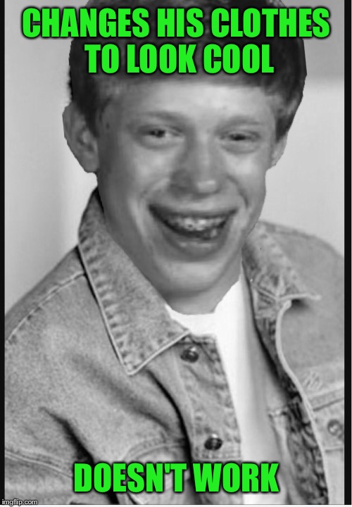 Changes his name. Gets a whole new wardrobe. Moves to Iowa. Finds out