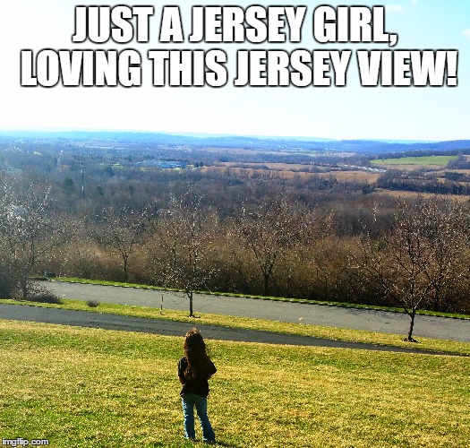 Jersey Girl with a Jersey View, newjerseymemorypage Imgflip