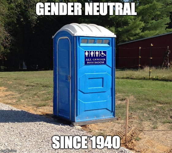 Gender Netural Porta Potty Imgflip