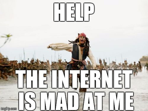 Jack Sparrow Being Chased Meme Imgflip