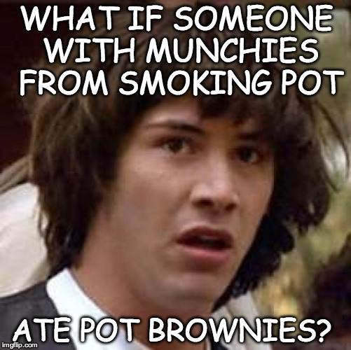 Conspiracy Keanu ponders Pot Imgflip