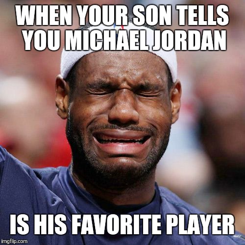 Lebron James Crying Imgflip