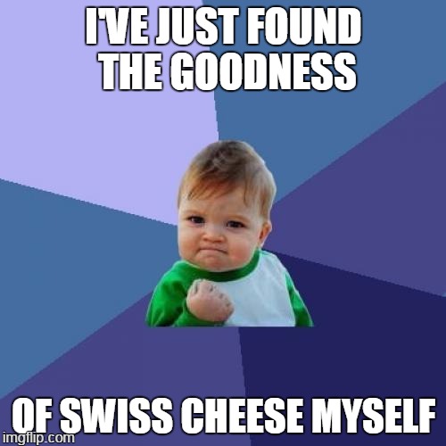 Swiss cheese Imgflip