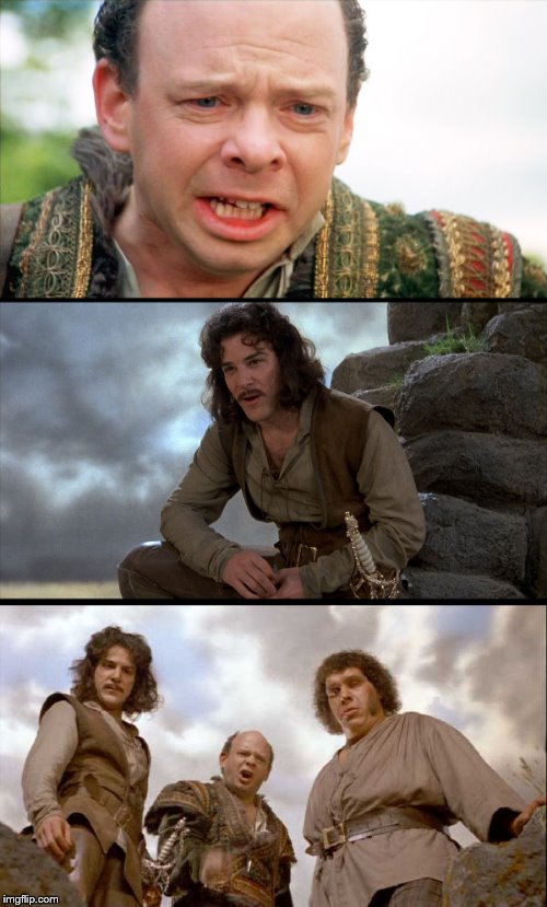 princess bride 3 panel Blank Template Imgflip