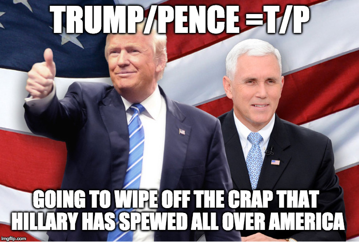Trump/Pence Initials Imgflip
