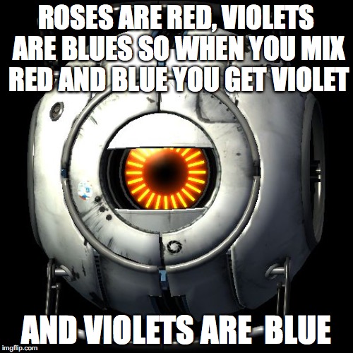 portal 2 logic Imgflip