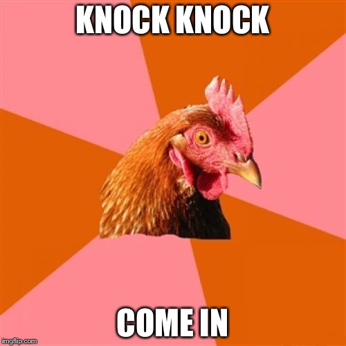 Anti Joke Chicken Meme Imgflip