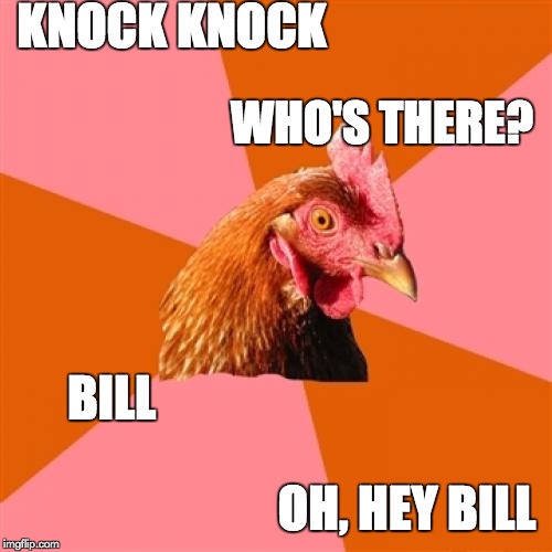 Anti Joke Chicken Meme Imgflip