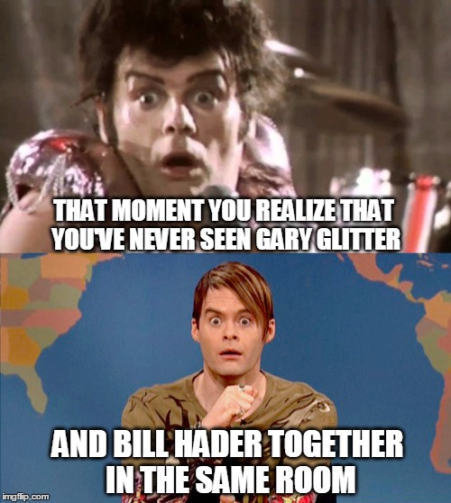 Bill Hader Totally Looks Like Gary Glitter! Imgflip