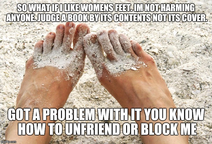 Beach feet Imgflip