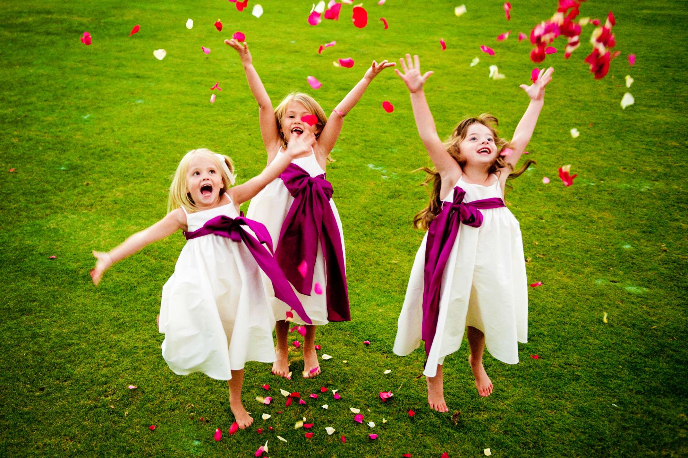 Girls throwing flowers Blank Template Imgflip