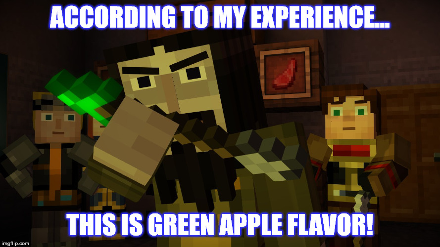 Minecraft Story Mode Ivor and Arrow of Poison Imgflip