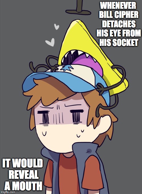 Eyeless Bill Cipher Imgflip
