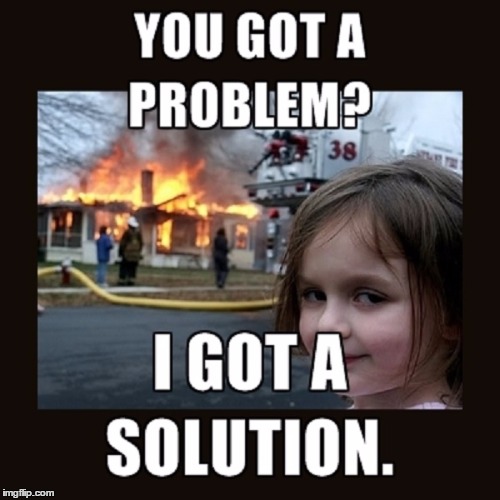 Evil Girl Fire Imgflip