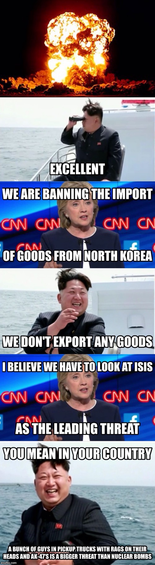 Tell Me More About You're Qualified to Have Nuclear Bombs, Lady. Imgflip